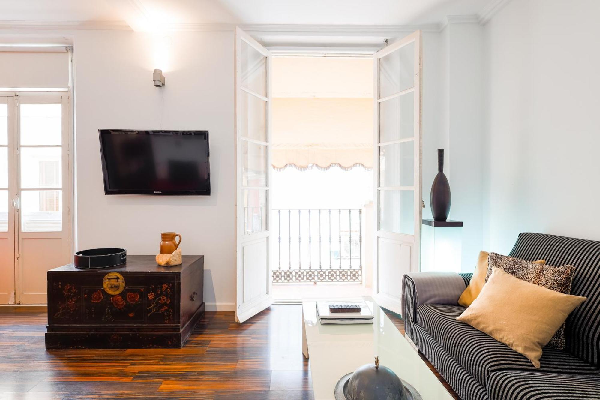 C92 - Rustic Two Bedrooms Apartment With Terrace Malaga Bagian luar foto
