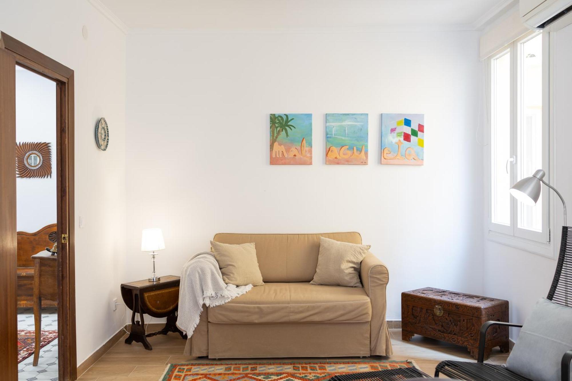 C92 - Rustic Two Bedrooms Apartment With Terrace Malaga Bagian luar foto