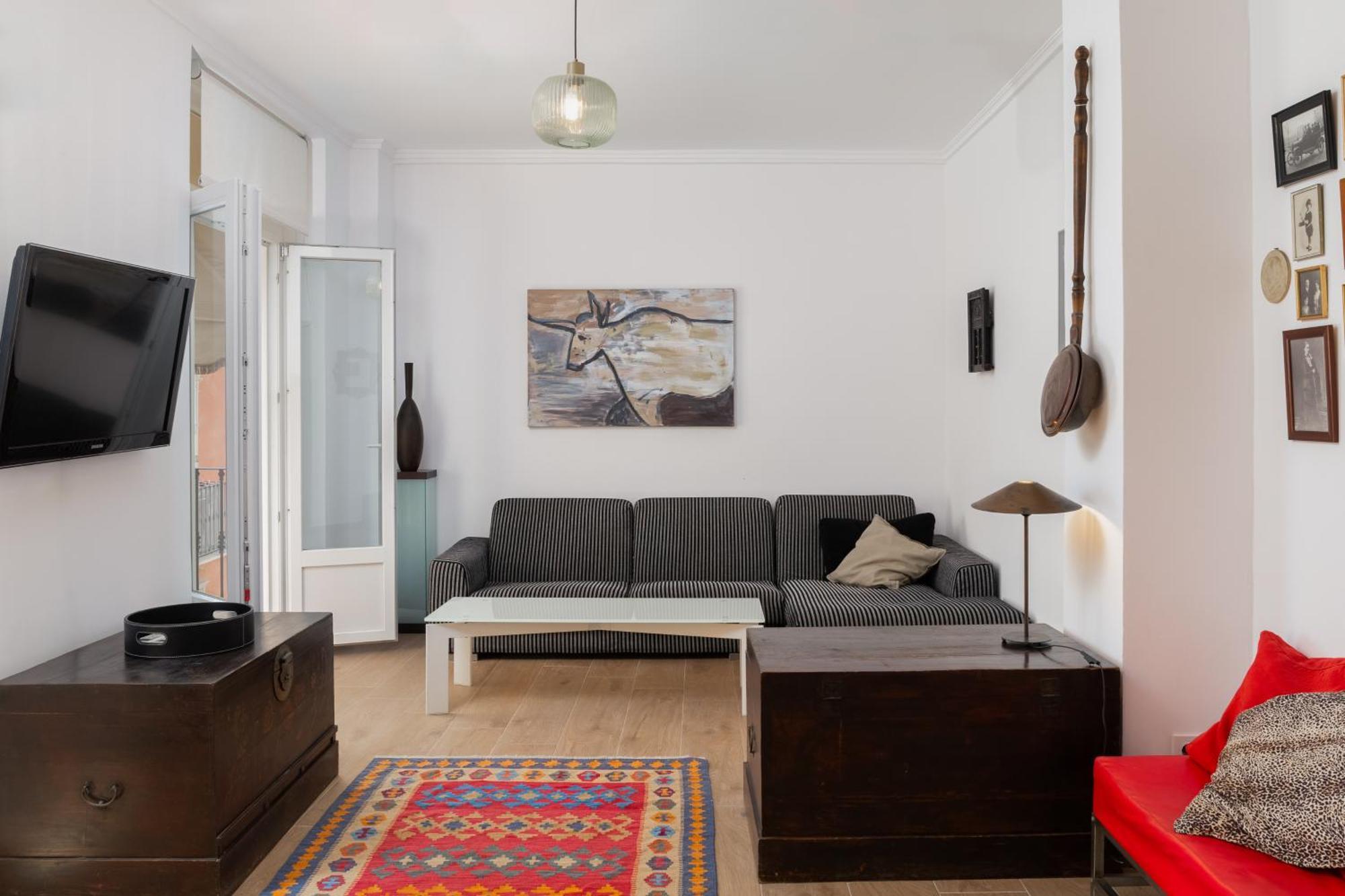 C92 - Rustic Two Bedrooms Apartment With Terrace Malaga Bagian luar foto